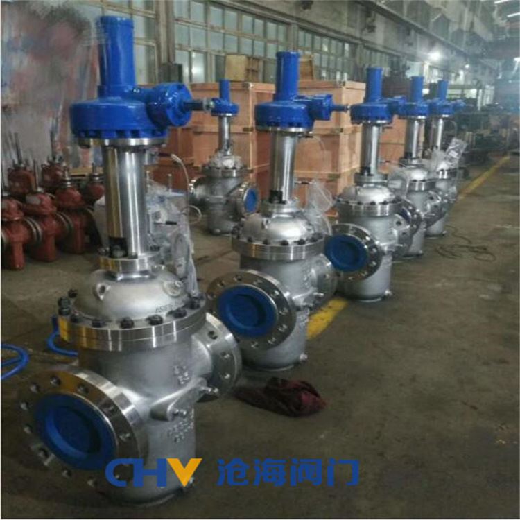 Z943Y-320超高壓防爆電動(dòng)油田管線平板閘閥